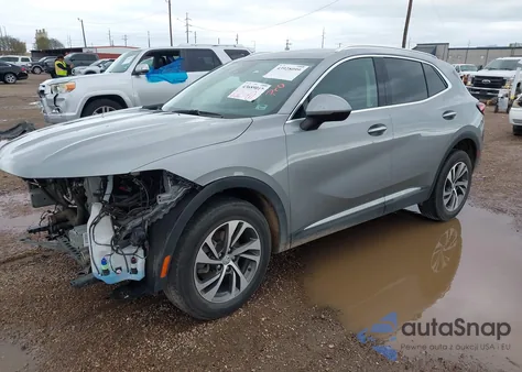 2023 Buick Envision Essence Fwd из США, поврежденный, VIN LRBFZNR49PD126474